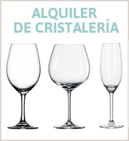 Alquiler de Cristalería